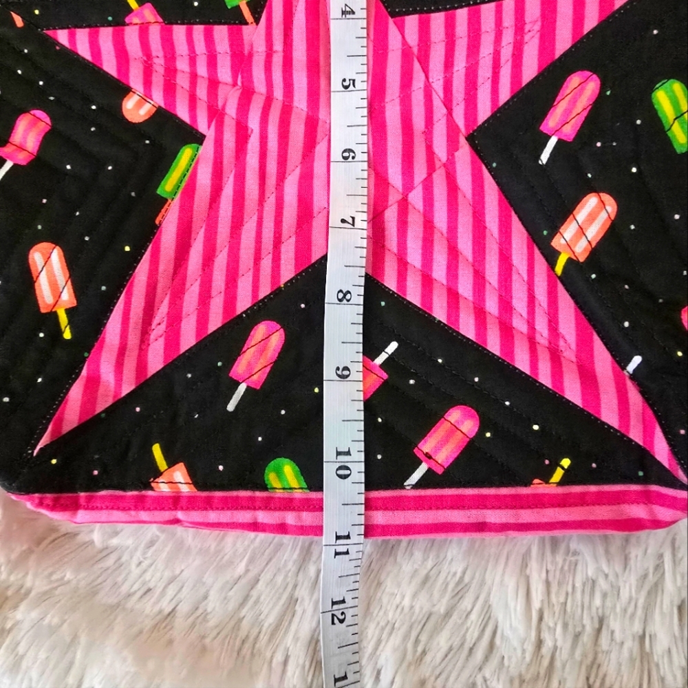 ☆ Quilted Star Ice Cream Mini Tote - Picture 7 of 8